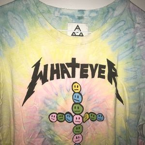 Unif Eccentric oversized Tye Dye shirt